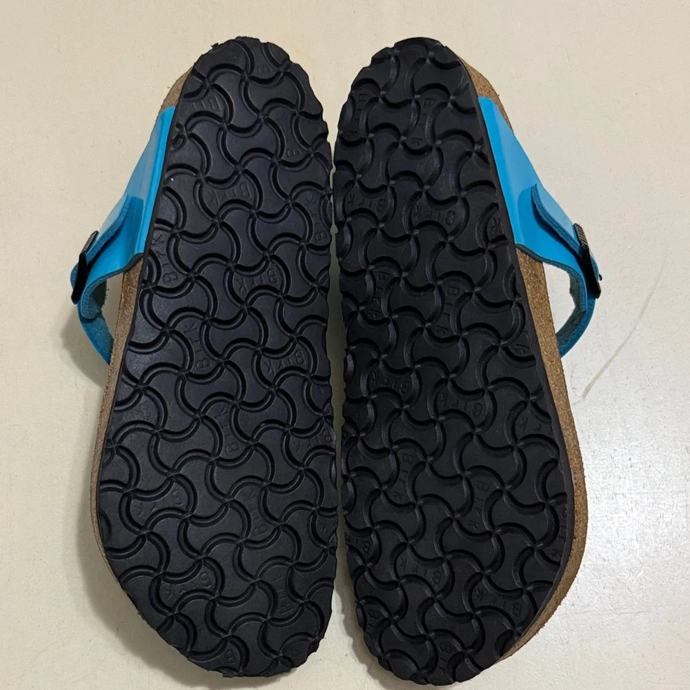 Birkenstock Blue and Brown Sandals - Picture 4 of 4